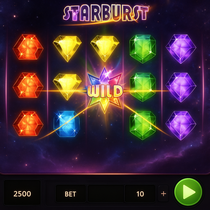 MonsterWin - Starburst Slot Game - Expanding Wilds